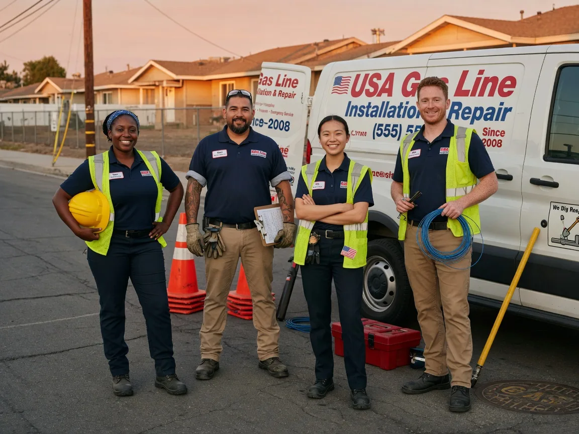 Gas Line Installation company in Bicknell, UT